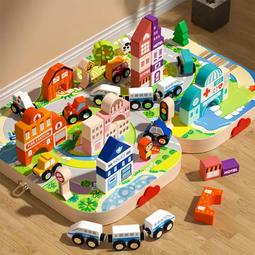 Wooden City Planning Creative Set