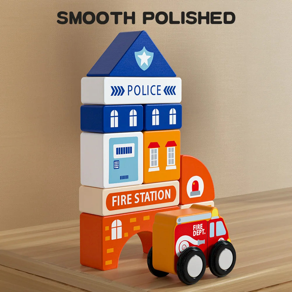 Wooden City Planning Creative Set