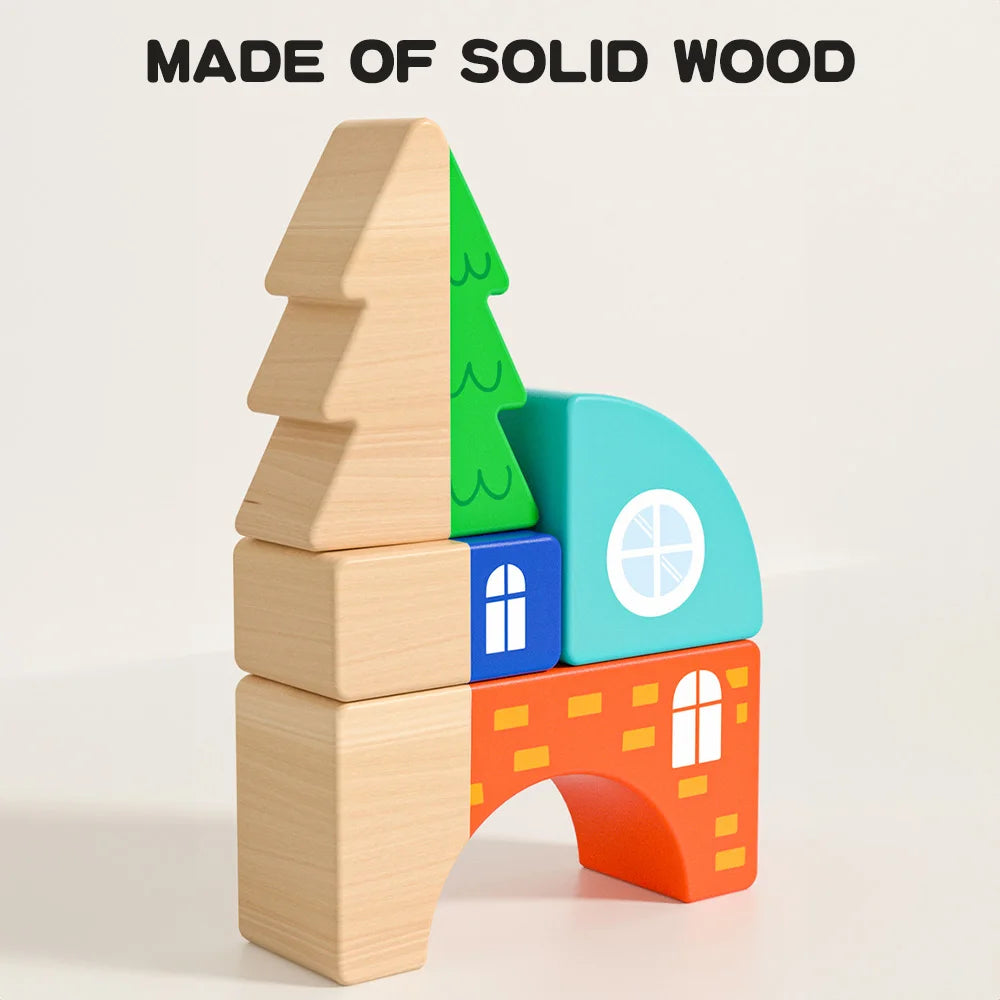 Wooden City Planning Creative Set