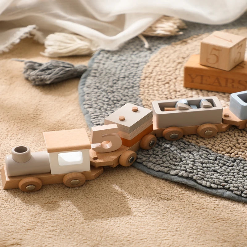 Wooden Train Sets