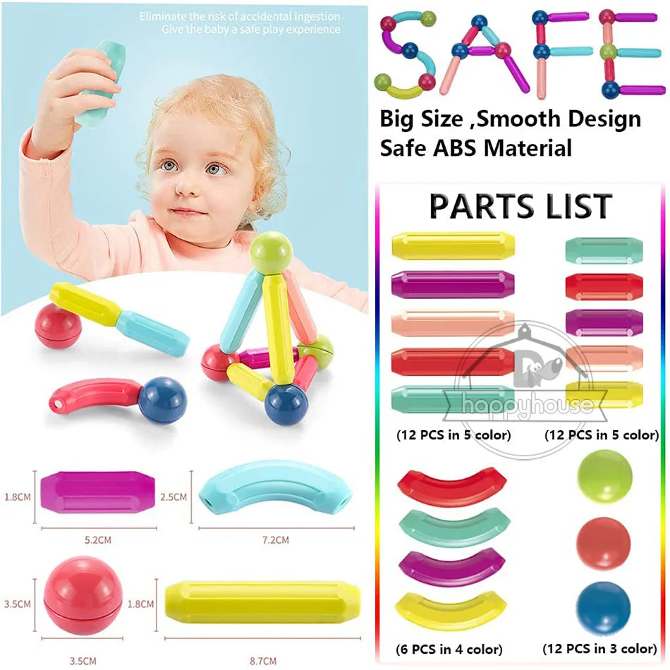 Magnetic Building Blocks
