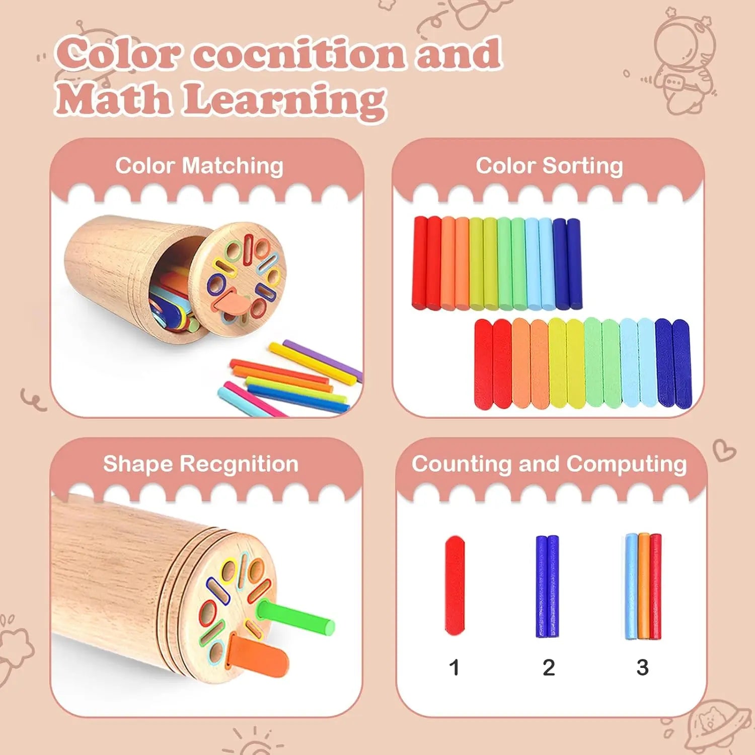 Learning Color Sorting Toy