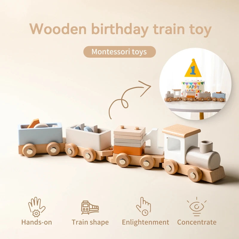 Wooden Train Sets