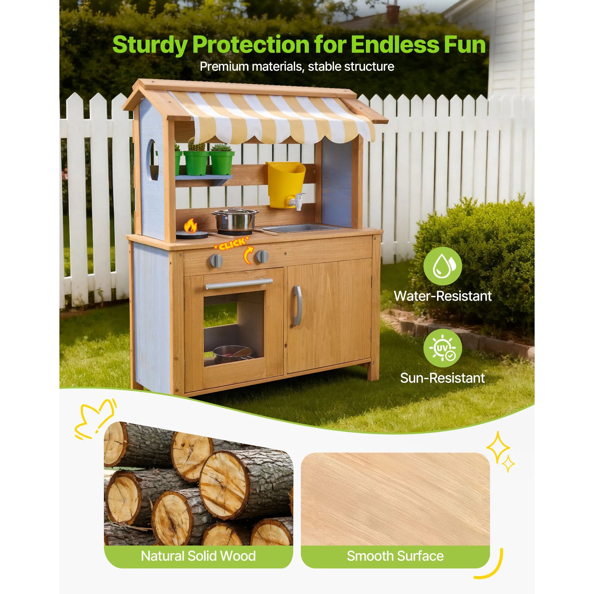 Junior Chef's Mud Kitchen