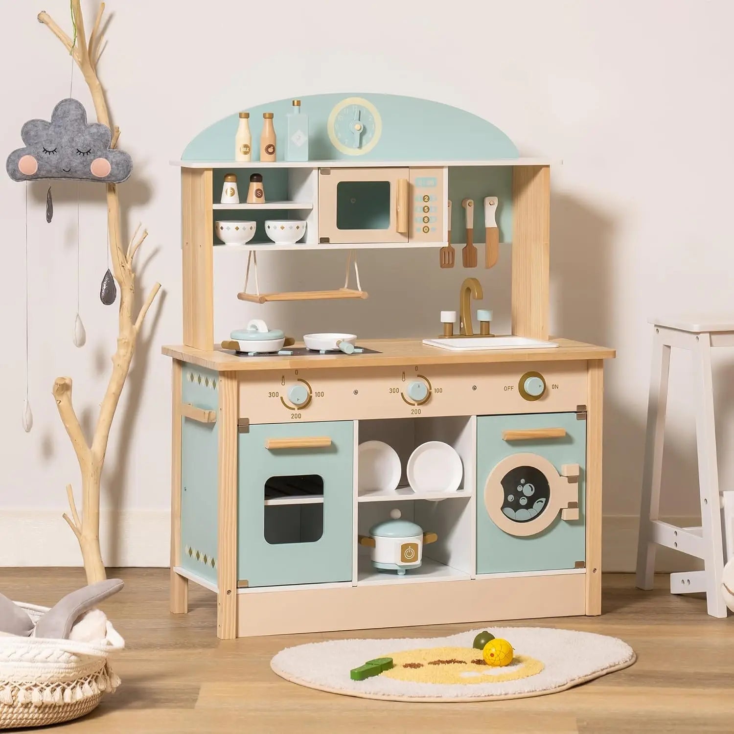 Little Chef's Kitchen Playset with Realistic Sound