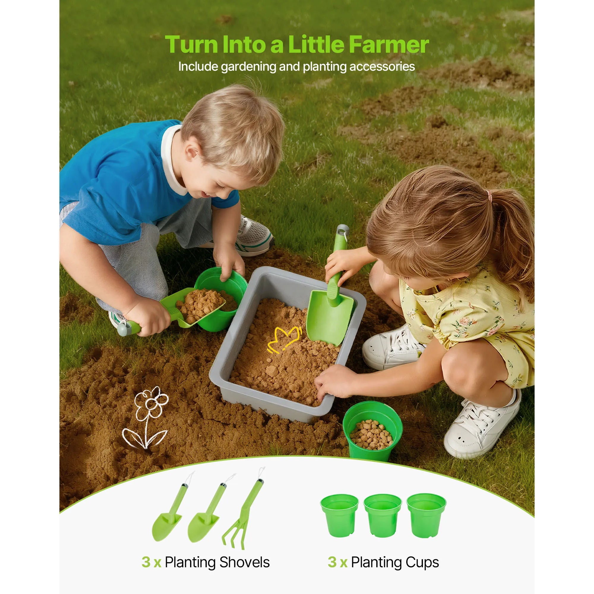 Junior Chef's Mud Kitchen