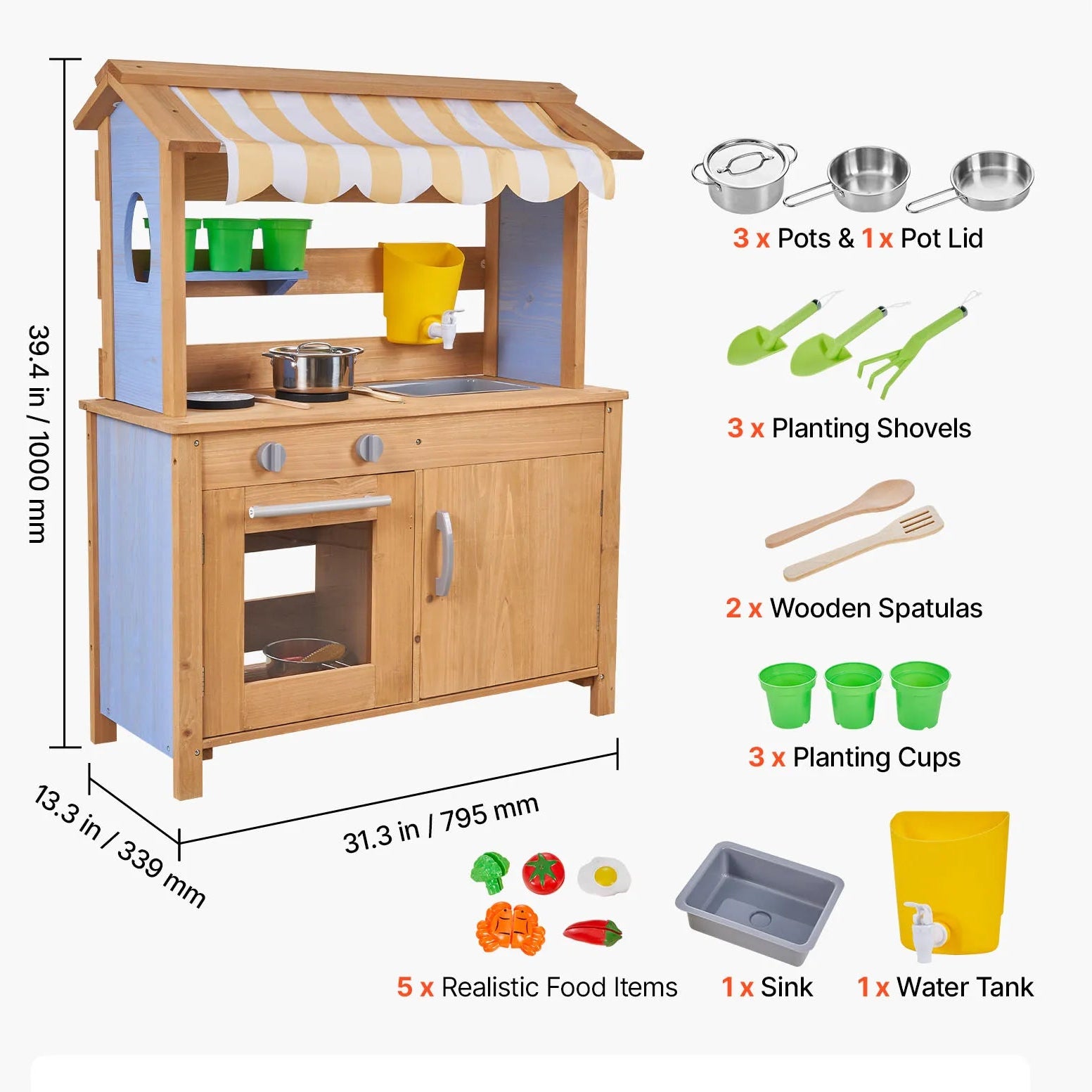Junior Chef's Mud Kitchen