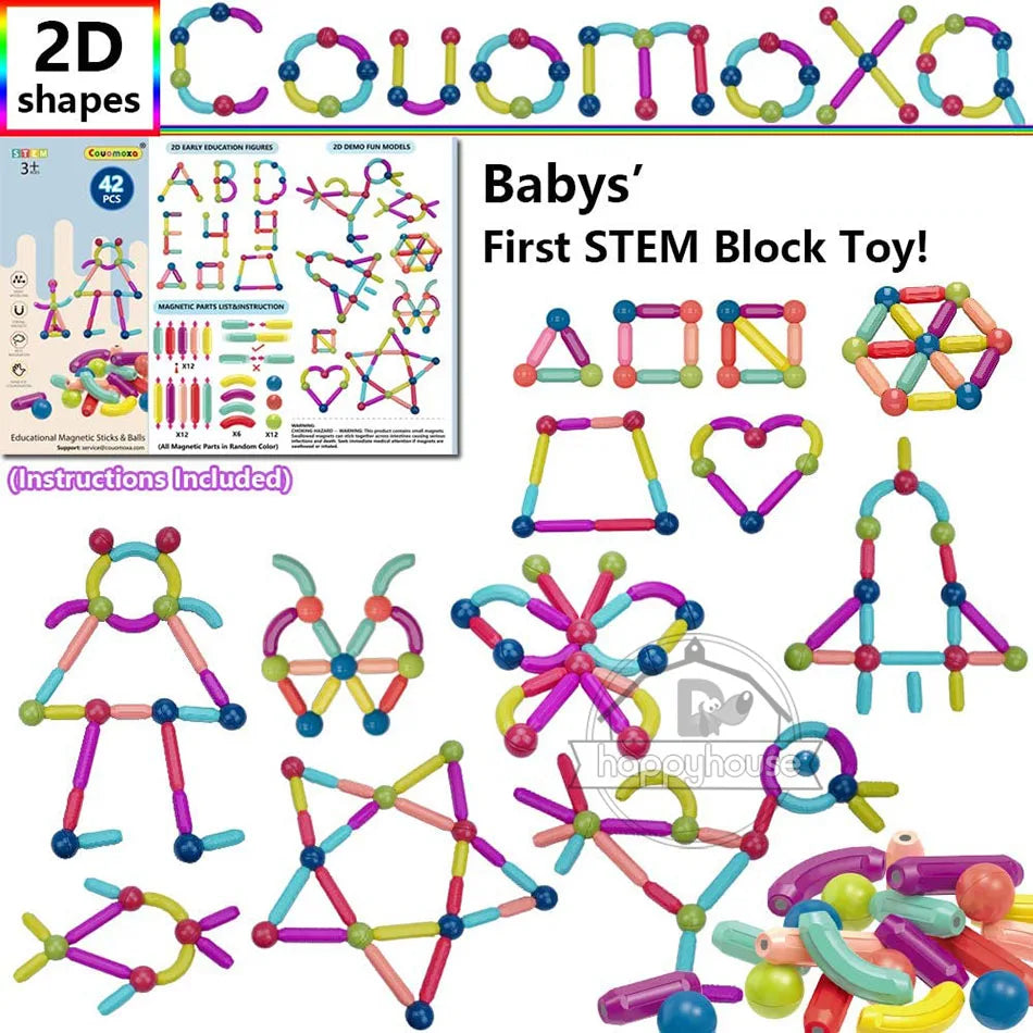 Magnetic Building Blocks