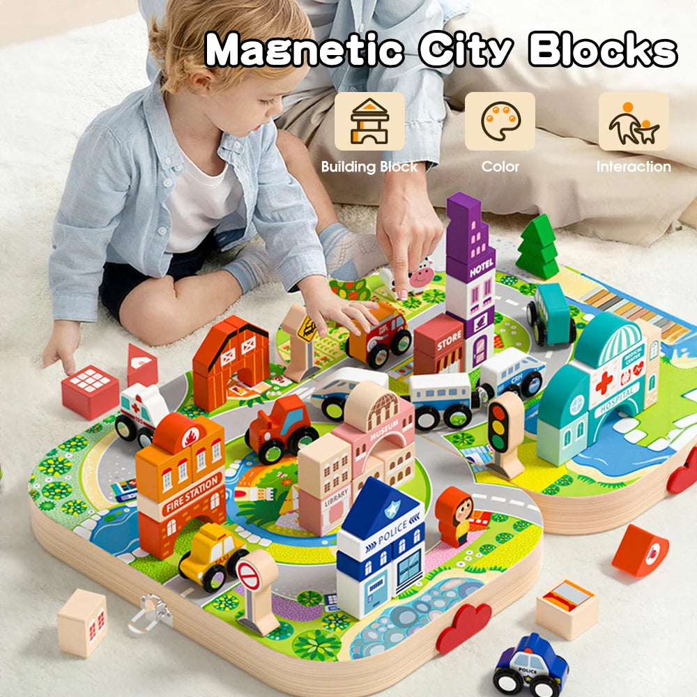 Wooden City Planning Creative Set