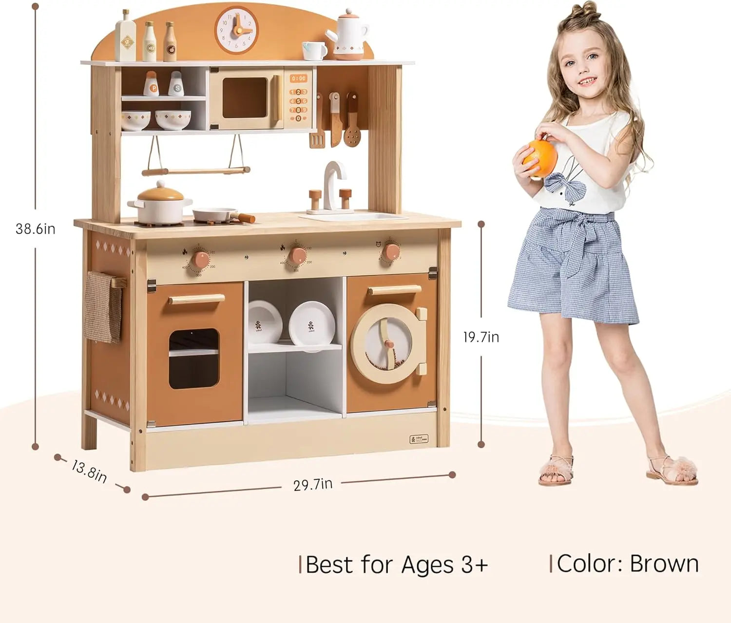 Little Chef's Kitchen Playset with Realistic Sound