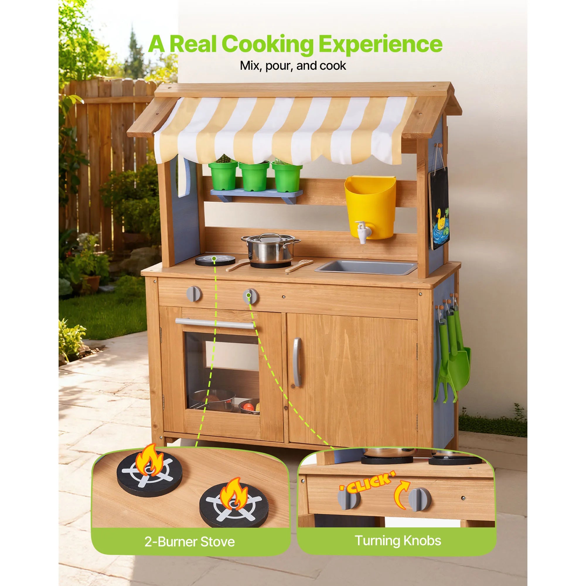 Junior Chef's Mud Kitchen